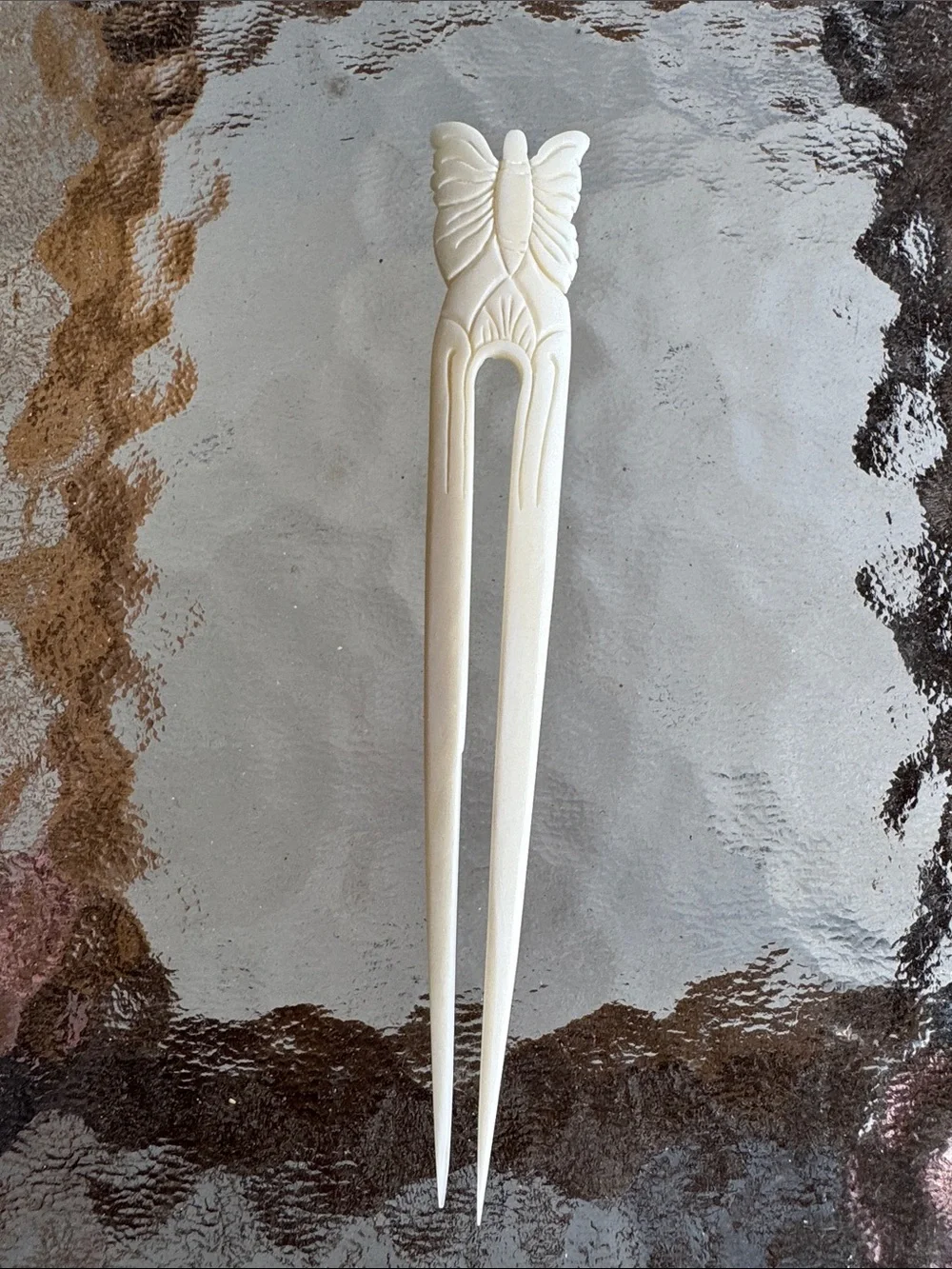 Decorative Floral and Shell Hair Pins Set - Pink, Gold, Cream, Tortoiseshell